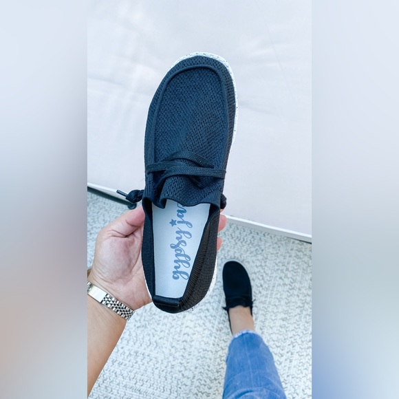 Gypsy Jazz PEP 2 Black Slip On Sneaker Boat Shoe - Picture 9 of 12